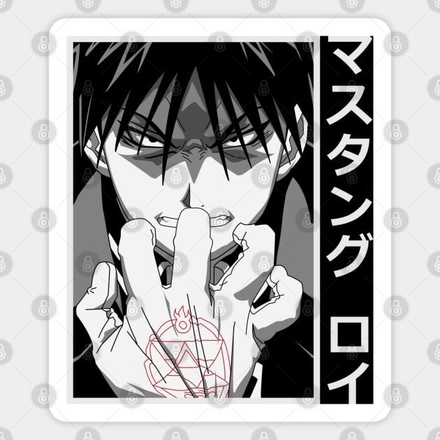 Roy Mustang Magnet by Brok Design